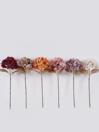 Artificial Flower 22*22*62cm Hydrangea single stem GS-58825038-O1 2025Dec 3,000+ sqm showroom with thousands of artificial flowers, plants & trees ready for global sourcing.