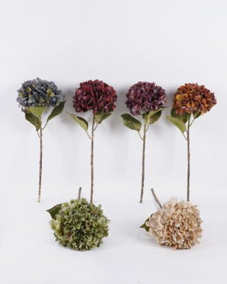 Artificial Flower 20*17*55cm Hydrangea single stem GS-62425008 2025Dec YeahFlower is one of Chinese leading OEM manufacturers and exporters , supplying the silk flowers, wholesale artificial trees