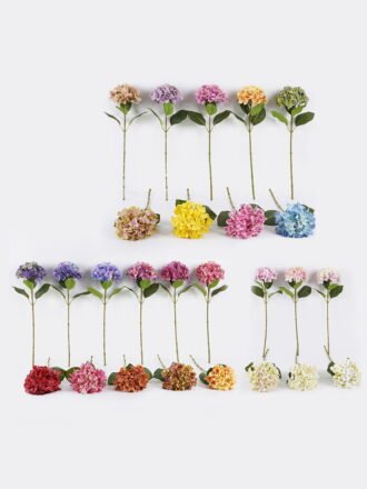 Artificial Flower 23*23*65cm  Hydrangea single stem GS-64923014-G2 2026Jan 3,000+ sqm showroom with thousands of artificial flowers, plants & trees ready for global sourcing.