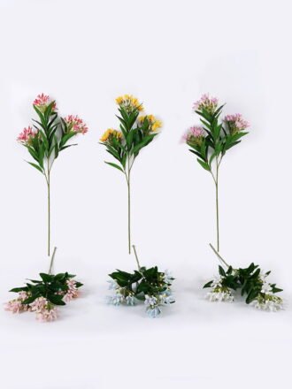 Artificial Flower 10*10*85cm Jasmine single stem GS-63925005-W1 2025Dec 3,000+ sqm showroom with thousands of artificial flowers, plants & trees ready for global sourcing.