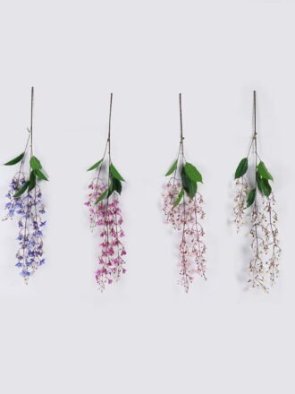 Artificial Flower 10*10*85cm Jasmine single stem GS-63925005-W1 2025Dec 3,000+ sqm showroom with thousands of artificial flowers, plants & trees ready for global sourcing.
