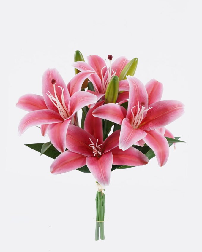 Artificial Flower 27*27*37cm Lily *3 bundle GS-64925029-P2 2026Jan YeahFlower is one of Chinese leading OEM manufacturers and exporters , supplying the silk flowers, wholesale artificial trees