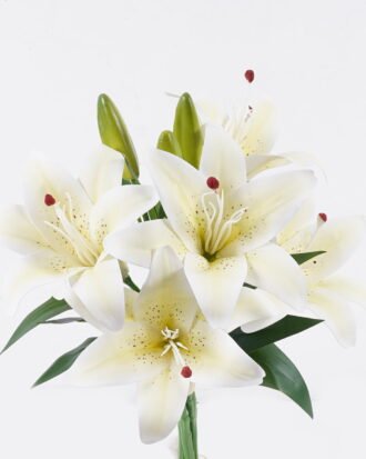 Artificial Flower 27*27*37cm Lily *3 bundle GS-64925029-W1 2026Jan YeahFlower is one of Chinese leading OEM manufacturers and exporters , supplying the silk flowers, wholesale artificial trees