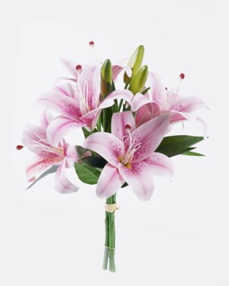 Artificial Flower 27*27*37cm Lily *3 bundle GS-64925029-Z1 2026Jan YeahFlower is one of Chinese leading OEM manufacturers and exporters , supplying the silk flowers, wholesale artificial trees