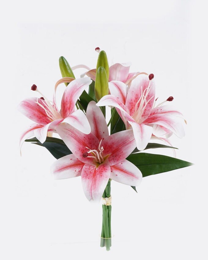 Artificial Flower 27*27*37cm Lily *3 bundle GS-64925029 2026Jan YeahFlower is one of Chinese leading OEM manufacturers and exporters , supplying the silk flowers, wholesale artificial trees