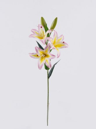 Artificial Flower 20*20*67cm Lily  single stem GS-64922007-P4 2026Jan 3,000+ sqm showroom with thousands of artificial flowers, plants & trees ready for global sourcing.