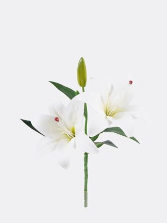 Artificial Flower 18*18*37cm Lily single stem GS-64925026-R2 2026Jan 3,000+ sqm showroom with thousands of artificial flowers, plants & trees ready for global sourcing.