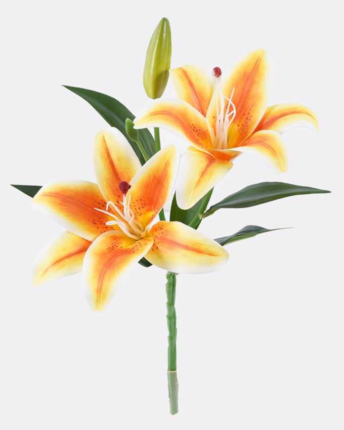 Artificial Flower 18*18*37cm Lily single stem GS-64925026 2026Jan YeahFlower is one of Chinese leading OEM manufacturers and exporters , supplying the silk flowers, wholesale artificial trees