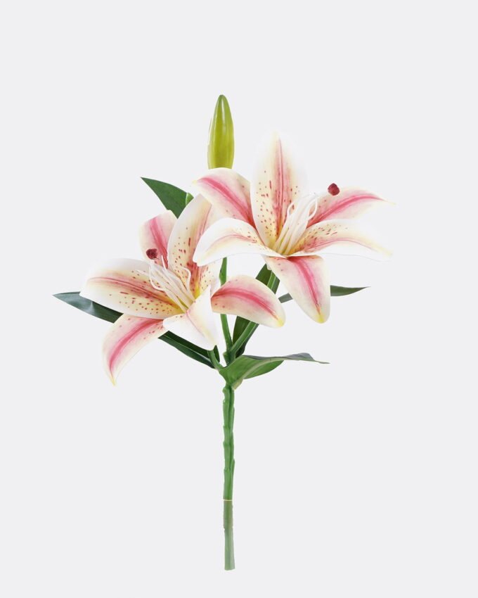 Artificial Flower 18*18*37cm Lily single stem GS-64925026 2026Jan YeahFlower is one of Chinese leading OEM manufacturers and exporters , supplying the silk flowers, wholesale artificial trees