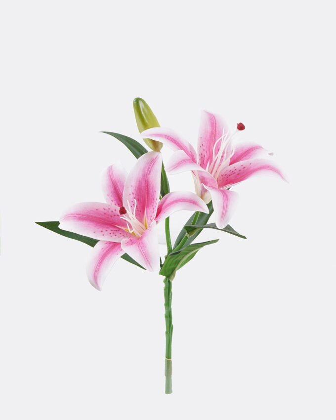 Artificial Flower 18*18*37cm Lily single stem GS-64925026 2026Jan YeahFlower is one of Chinese leading OEM manufacturers and exporters , supplying the silk flowers, wholesale artificial trees