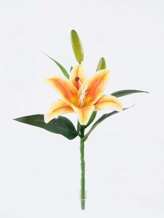 Artificial Flower 15*15*37cm Lily single stem GS-64925027 2026Jan 3,000+ sqm showroom with thousands of artificial flowers, plants & trees ready for global sourcing.