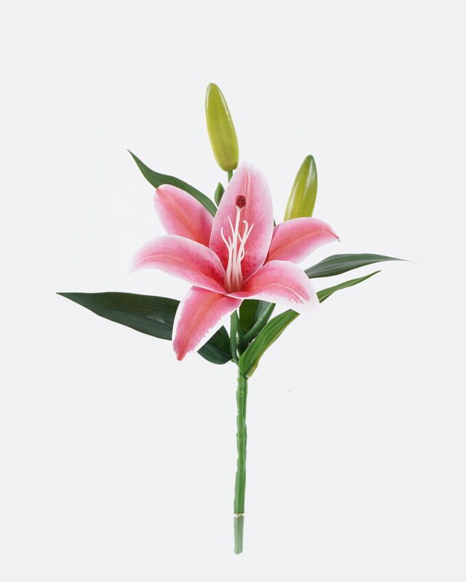 Artificial Flower 15*15*37cm Lily single stem GS-64925027 2026Jan YeahFlower is one of Chinese leading OEM manufacturers and exporters , supplying the silk flowers, wholesale artificial trees