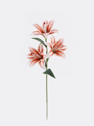 Artificial Flower 14*14*67cm  Lily single stem GS-64925028 2026Jan 3,000+ sqm showroom with thousands of artificial flowers, plants & trees ready for global sourcing.