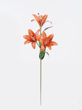 Artificial Flower 14*14*67cm  Lily single stem GS-64925028-R1 2026Jan 3,000+ sqm showroom with thousands of artificial flowers, plants & trees ready for global sourcing.