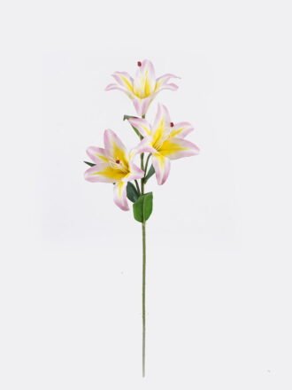 Artificial Flower 27*27*37cm Lily *3 bundle GS-64925029 2026Jan 3,000+ sqm showroom with thousands of artificial flowers, plants & trees ready for global sourcing.