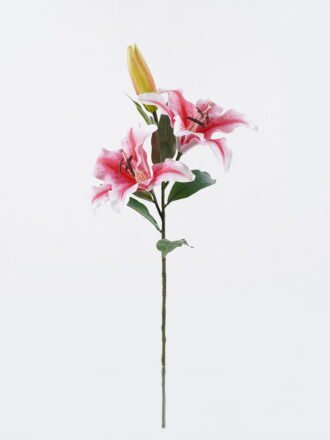 Artificial Flower 32*32*86cm Lily single stem GS-81025001 2026Feb 3,000+ sqm showroom with thousands of artificial flowers, plants & trees ready for global sourcing.