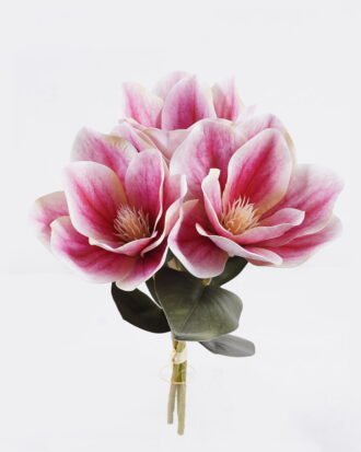 Artificial Flower 16*16*30cm Magnolia *3 bundle GS-64925031-P3 2026Jan YeahFlower is one of Chinese leading OEM manufacturers and exporters , supplying the silk flowers, wholesale artificial trees