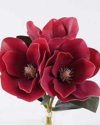 Artificial Flower 16*16*30cm Magnolia *3 bundle GS-64925031-R2 2026Jan YeahFlower is one of Chinese leading OEM manufacturers and exporters , supplying the silk flowers, wholesale artificial trees