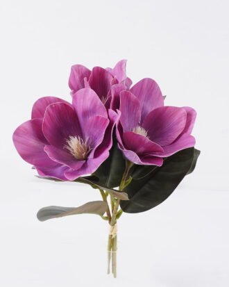 Artificial Flower 16*16*30cm Magnolia *3 bundle GS-64925031-Z2 2026Jan YeahFlower is one of Chinese leading OEM manufacturers and exporters , supplying the silk flowers, wholesale artificial trees