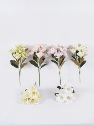 Artificial Flower 23*23*54cm Magnolia *3 bush GS-64925032-R2 2026Jan 3,000+ sqm showroom with thousands of artificial flowers, plants & trees ready for global sourcing.
