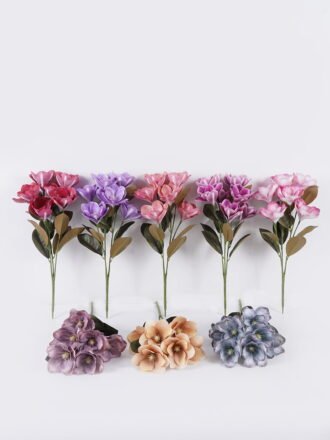 Artificial Flower 23*23*54cm Magnolia *3 bush GS-64925032-P1 2026Jan 3,000+ sqm showroom with thousands of artificial flowers, plants & trees ready for global sourcing.