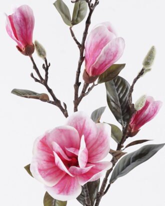 Artificial Flower 25*25*90cm Magnolia *4 single stem GS-81025003 2026Feb YeahFlower is one of Chinese leading OEM manufacturers and exporters , supplying the silk flowers, wholesale artificial trees