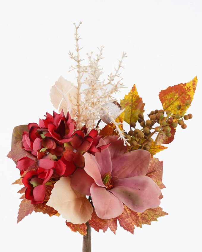 Artificial Flower 25*25*40cm Magnolia Hydrangea bush GS-27925040 2025Nov YeahFlower is one of Chinese leading OEM manufacturers and exporters , supplying the silk flowers, wholesale artificial trees