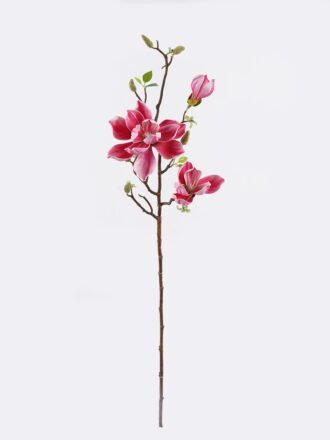 Artificial Flower 21*21*89cm Magnolia flower  single stem GS-64725008-W2 2026Jan 3,000+ sqm showroom with thousands of artificial flowers, plants & trees ready for global sourcing.