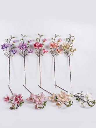 Artificial Flower 15*15*73cm Dahlia single stem GS-64725007-Z2 2026Jan 3,000+ sqm showroom with thousands of artificial flowers, plants & trees ready for global sourcing.