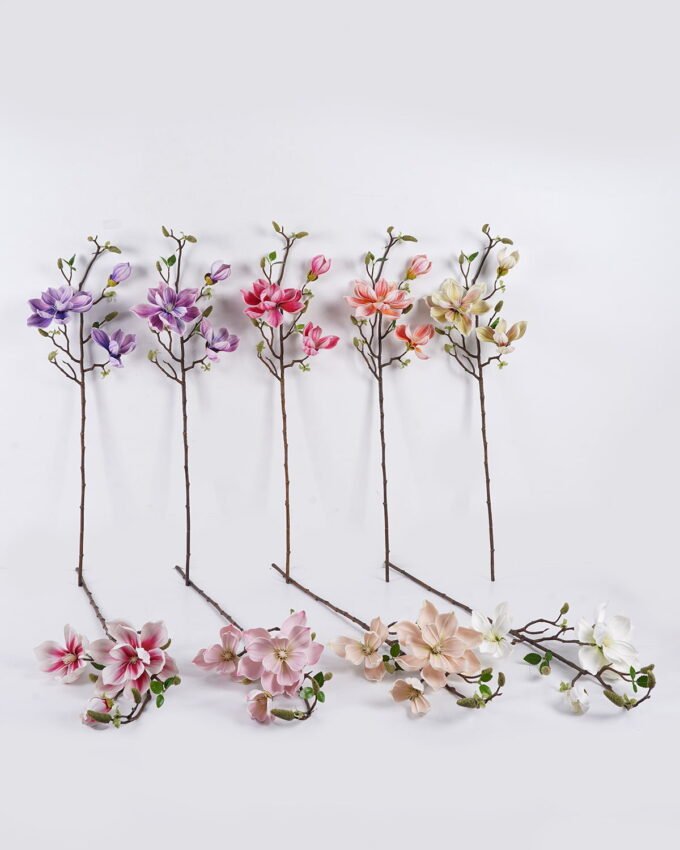 Artificial Flower 21*21*89cm Magnolia flower  single stem GS-64725008 2026Jan YeahFlower is one of Chinese leading OEM manufacturers and exporters , supplying the silk flowers, wholesale artificial trees