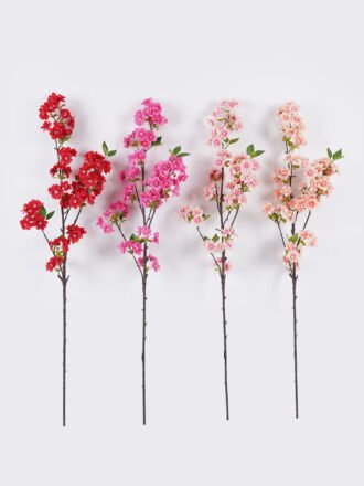 Artificial Flower 22*22*123cm Malus spectabilissingle stem GS-73825004-P2 2026Feb 3,000+ sqm showroom with thousands of artificial flowers, plants & trees ready for global sourcing.