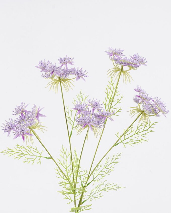 Artificial Flower 25*25*73cm Orlaya grandiflora single stem GS-81525003-Z2 2026Feb YeahFlower is one of Chinese leading OEM manufacturers and exporters , supplying the silk flowers, wholesale artificial trees