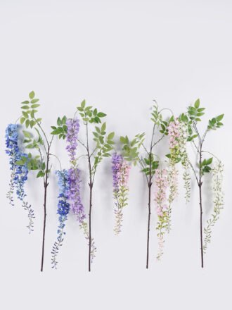 Artificial Flower 25*25*178cm Pea blossom *3 single stem/7 lvs GS-81325011-Z1 2026Feb 3,000+ sqm showroom with thousands of artificial flowers, plants & trees ready for global sourcing.