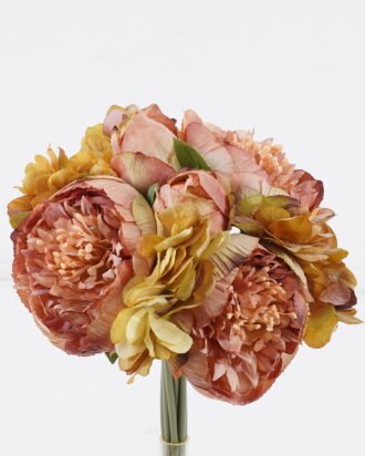 Artificial Flower 20*20*29cm  Peony Hydrangea *8 bundle GS-50225004 2025Nov YeahFlower is one of Chinese leading OEM manufacturers and exporters , supplying the silk flowers, wholesale artificial trees