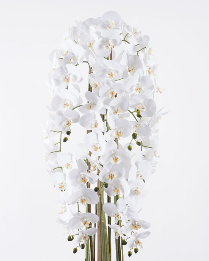 Artificial Flower 50*50*140cm Phalaenopsis *12 in PP pot GS-76325001 2026Feb YeahFlower is one of Chinese leading OEM manufacturers and exporters , supplying the silk flowers, wholesale artificial trees