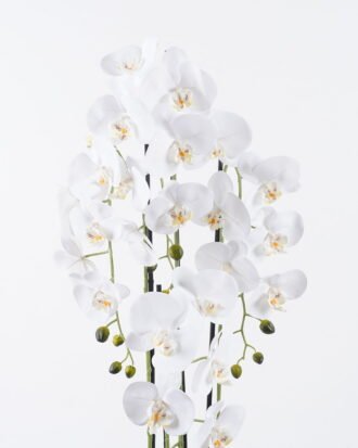 Artificial Flower 25*25*100cm Phalaenopsis *4 in PP pot GS-76325004 2026Feb YeahFlower is one of Chinese leading OEM manufacturers and exporters , supplying the silk flowers, wholesale artificial trees