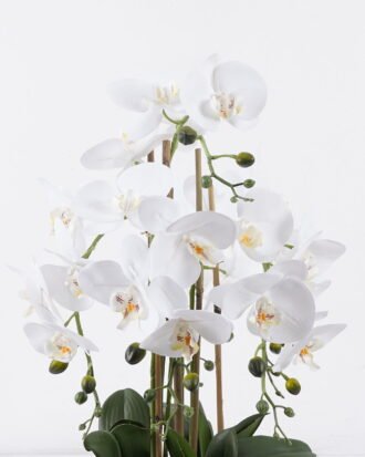 Artificial Flower 35*35*65cm Phalaenopsis *6 in PP pot GS-76325008 2026Feb YeahFlower is one of Chinese leading OEM manufacturers and exporters , supplying the silk flowers, wholesale artificial trees