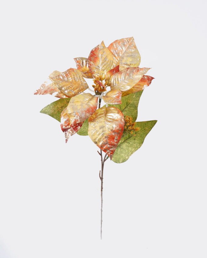 Artificial Flower 23*23*46cm Poinsettia single stem GS-58825027 2025Dec YeahFlower is one of Chinese leading OEM manufacturers and exporters , supplying the silk flowers, wholesale artificial trees