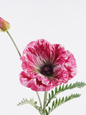 Artificial Flower 18*18*75cm Poppy single stem GS-64725006-G1 2026Jan 3,000+ sqm showroom with thousands of artificial flowers, plants & trees ready for global sourcing.