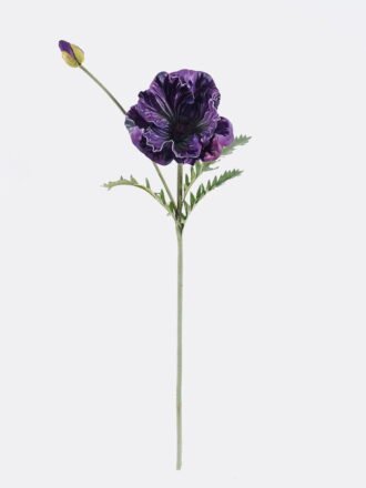 Artificial Flower 18*18*75cm Poppy single stem GS-64725006-R1 2026Jan 3,000+ sqm showroom with thousands of artificial flowers, plants & trees ready for global sourcing.