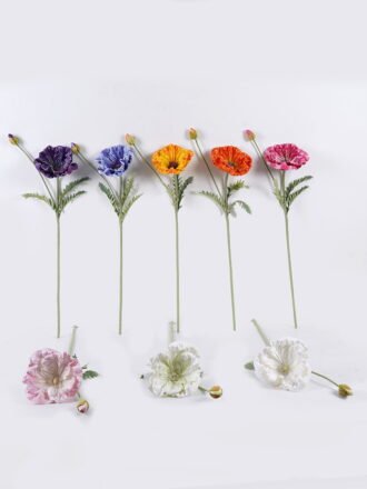 Artificial Flower 9*9*61cm Tulip single stem GS-68625003-P1 2026Jan 3,000+ sqm showroom with thousands of artificial flowers, plants & trees ready for global sourcing.