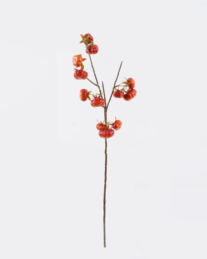 Artificial Flower 18*18*76cm Pumpkin Single Stem GS-63625023-O3 2025Dec YeahFlower is one of Chinese leading OEM manufacturers and exporters , supplying the silk flowers, wholesale artificial trees