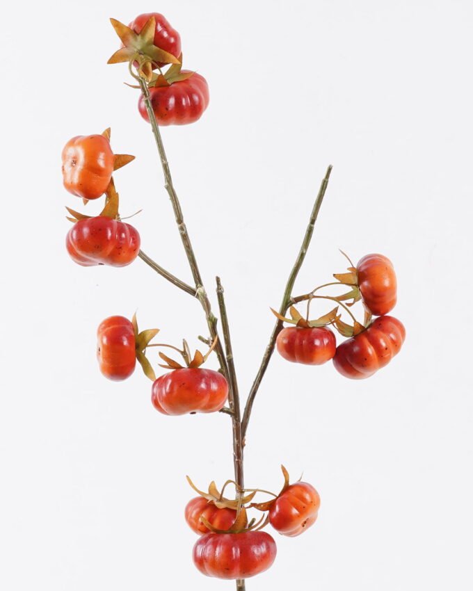 Artificial Flower 18*18*76cm Pumpkin Single Stem GS-63625023-O3 2025Dec YeahFlower is one of Chinese leading OEM manufacturers and exporters , supplying the silk flowers, wholesale artificial trees