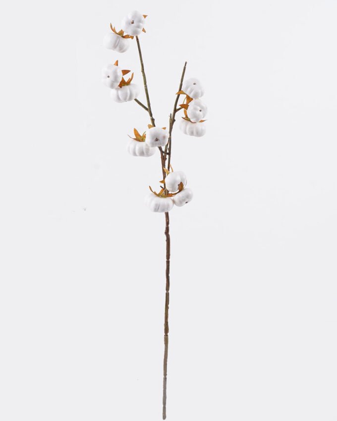 Artificial Flower 18*18*76cm Pumpkin Single Stem GS-63625023-W1 2025Dec YeahFlower is one of Chinese leading OEM manufacturers and exporters , supplying the silk flowers, wholesale artificial trees