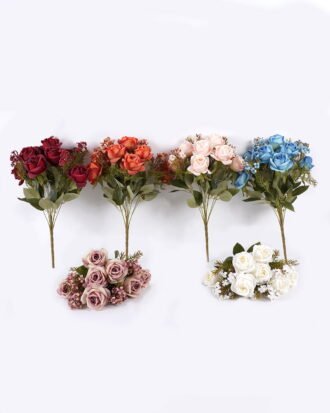 Artificial Flower 30*30*45cm Rose *12 bush GS-63925001 2025Dec YeahFlower is one of Chinese leading OEM manufacturers and exporters , supplying the silk flowers, wholesale artificial trees