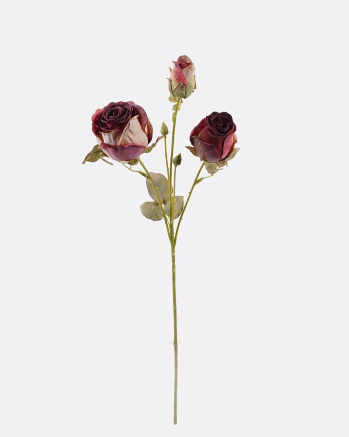 Artificial Flower 16*16*63cm Rose *3 single stem GS-50225003-R1 2025Nov YeahFlower is one of Chinese leading OEM manufacturers and exporters , supplying the silk flowers, wholesale artificial trees