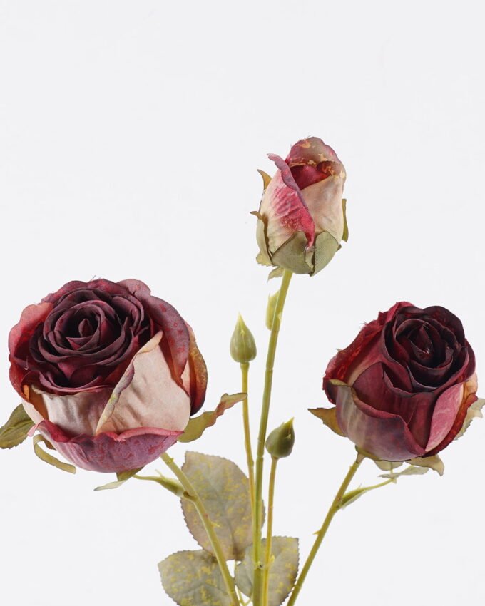 Artificial Flower 16*16*63cm Rose *3 single stem GS-50225003-R1 2025Nov YeahFlower is one of Chinese leading OEM manufacturers and exporters , supplying the silk flowers, wholesale artificial trees