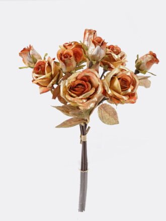 Artificial Flower 15*15*37cm Rose *4 bundle GS-58825028 2025Dec 3,000+ sqm showroom with thousands of artificial flowers, plants & trees ready for global sourcing.