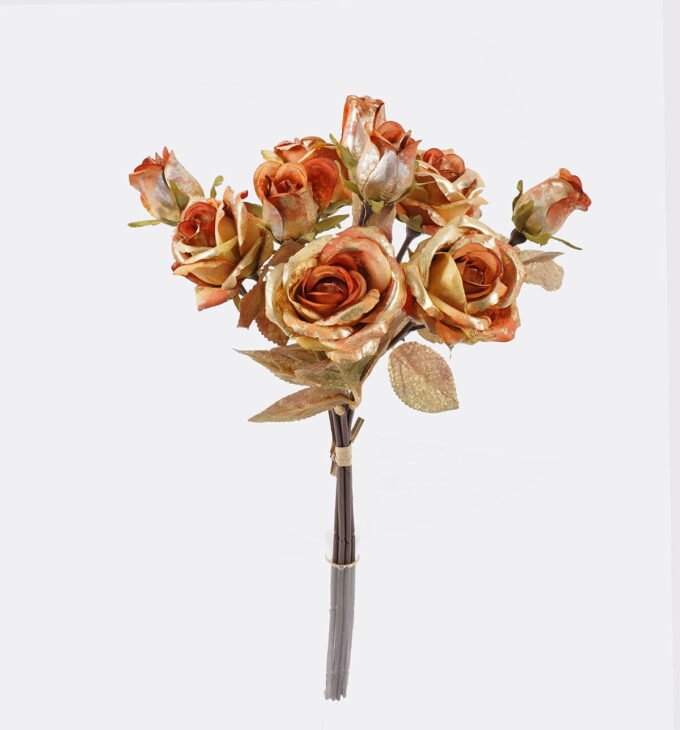 Artificial Flower 15*15*37cm Rose *4 bundle GS-58825028-O1 2025Dec YeahFlower is one of Chinese leading OEM manufacturers and exporters , supplying the silk flowers, wholesale artificial trees