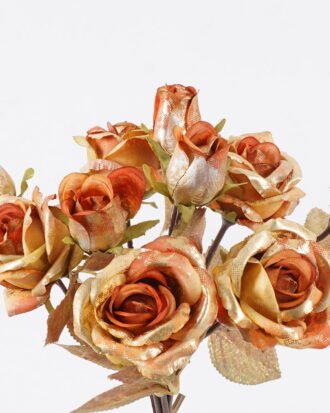 Artificial Flower 15*15*37cm Rose *4 bundle GS-58825028-O1 2025Dec YeahFlower is one of Chinese leading OEM manufacturers and exporters , supplying the silk flowers, wholesale artificial trees